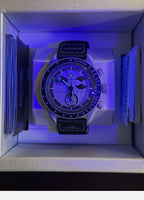 MOONSWATCH MISSION TO EARTHPHASE - SWATCH X OMEGA BIOCERAMIC