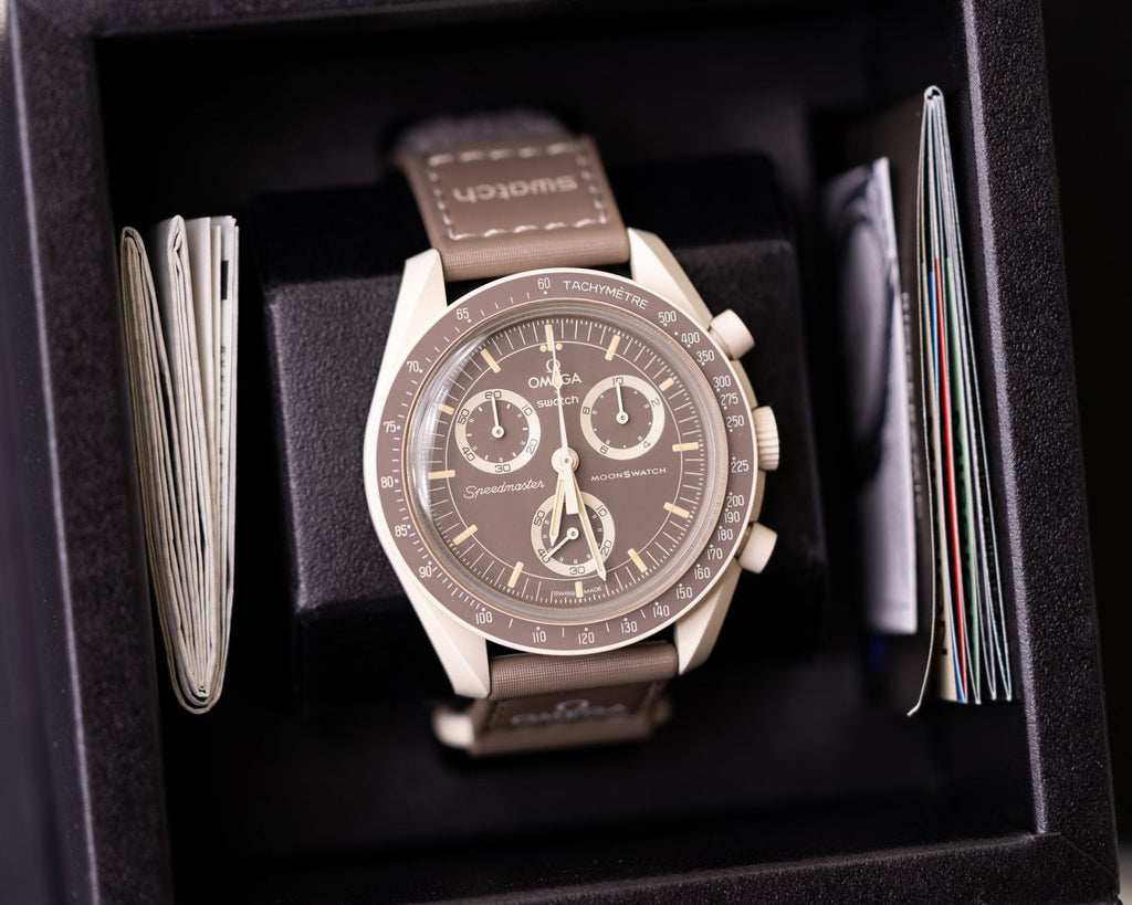 MOONSWATCH MISSION ON EARTH DESERT - SWATCH X OMEGA BIOCERAMIC