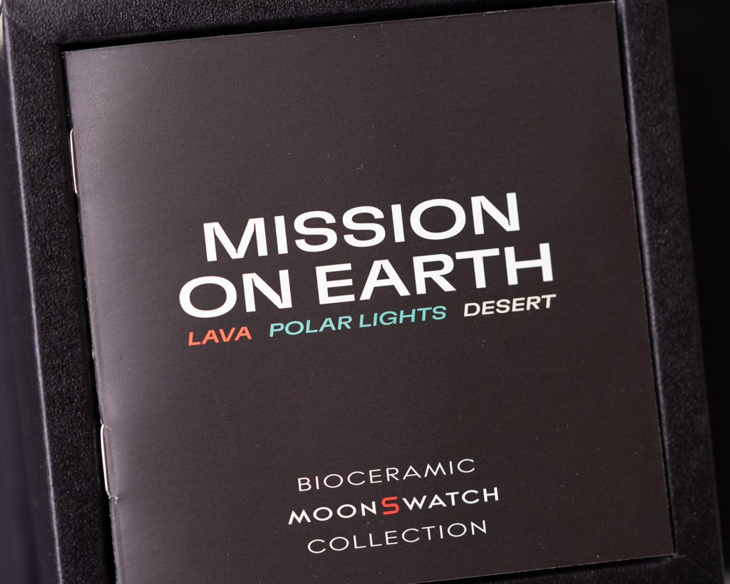 MOONSWATCH MISSION ON EARTH POLAR LIGHTS - SWATCH X OMEGA BIOCERAMIC
