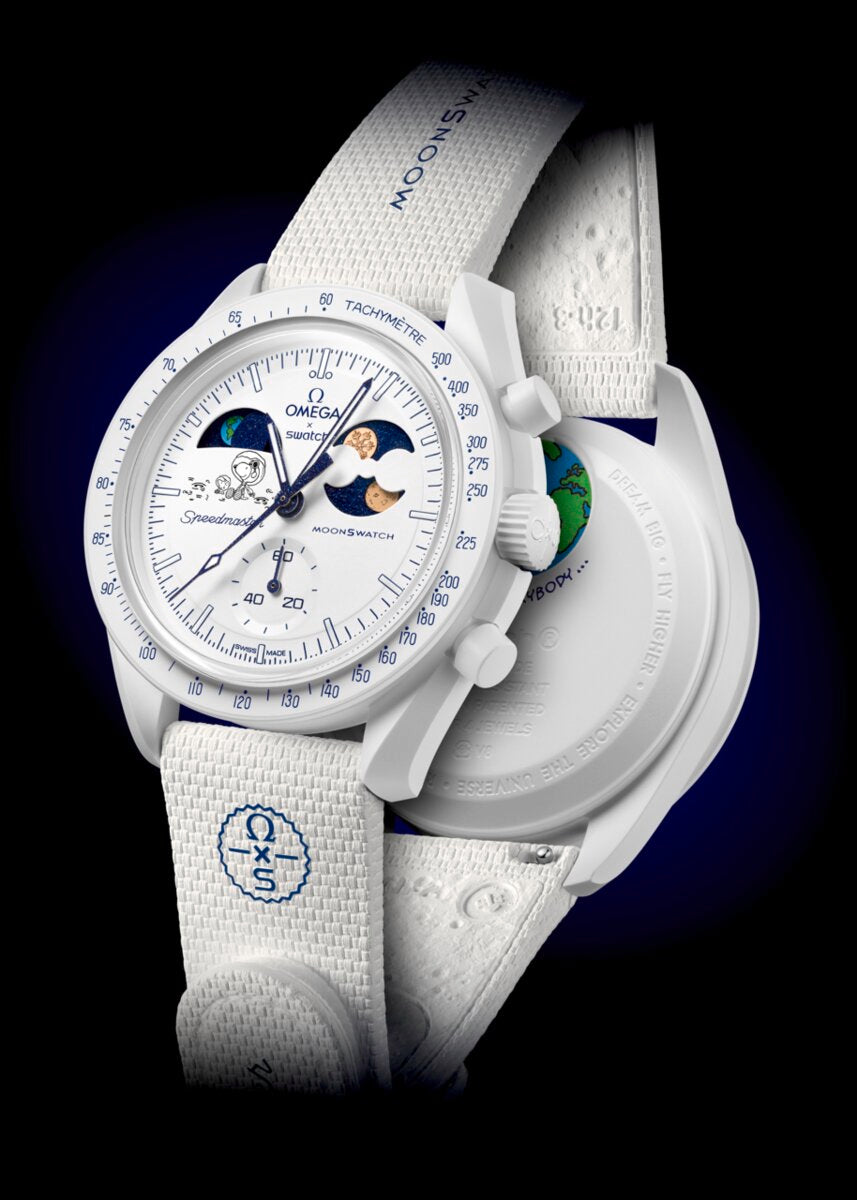 OMEGA X SWATCH MISSION TO EARTHPHASE MOONSHINE GOLD