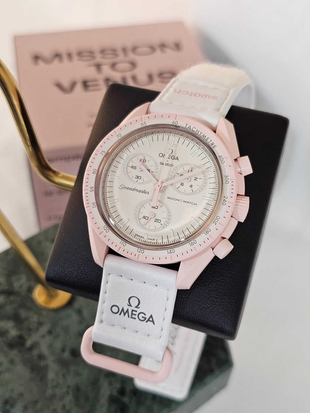 MOONSWATCH MISSION TO VENUS - SWATCH X OMEGA BIOCERAMIC
