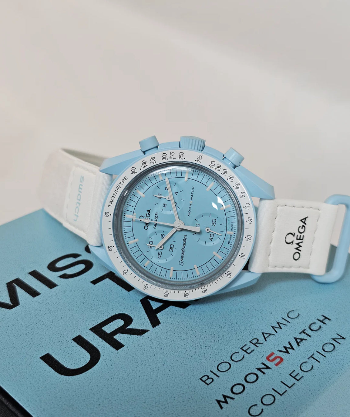 MOONSWATCH MISSION TO URANUS - SWATCH X OMEGA BIOCERAMIC