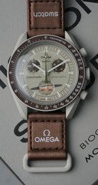 MOONSWATCH MISSION TO SATURN - SWATCH X OMEGA BIOCERAMIC