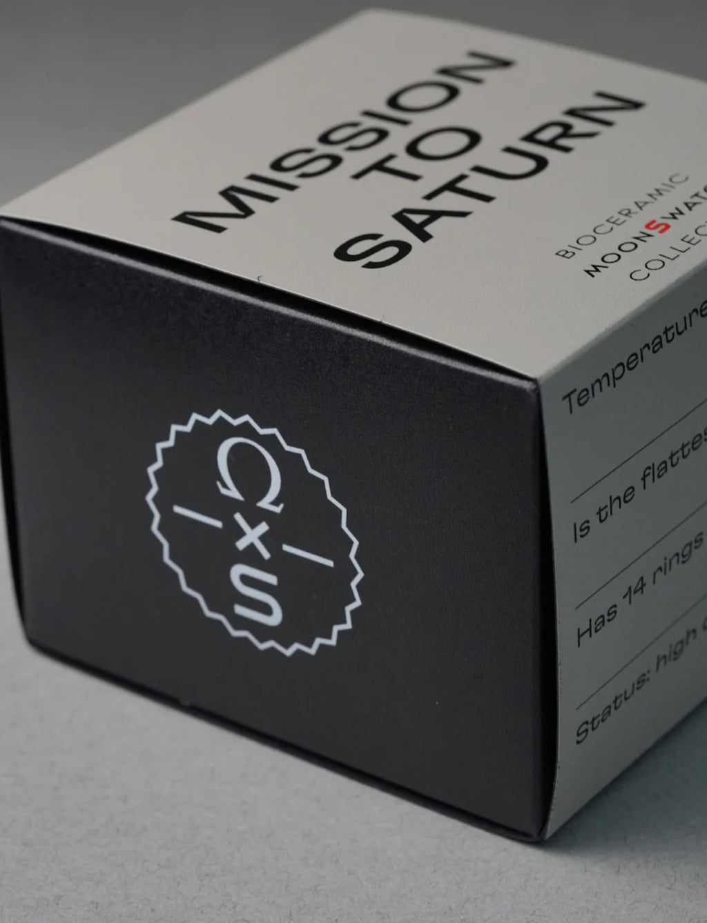 MOONSWATCH MISSION TO SATURN - SWATCH X OMEGA BIOCERAMIC