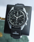MOONSWATCH MISSION TO THE MOON - SWATCH X OMEGA BIOCERAMIC