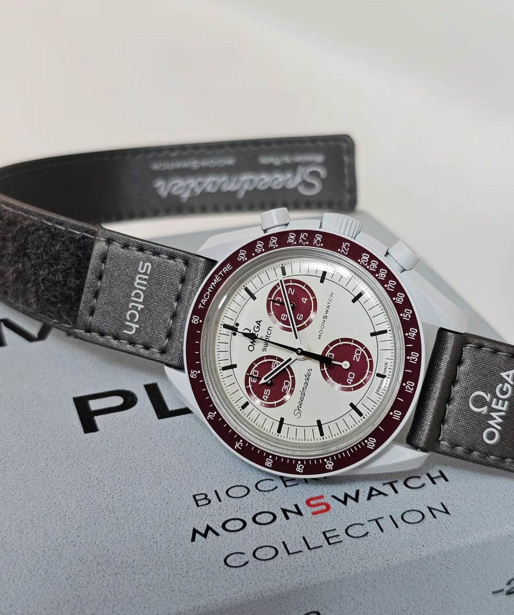 MOONSWATCH MISSION TO PLUTO - SWATCH X OMEGA BIOCERAMIC