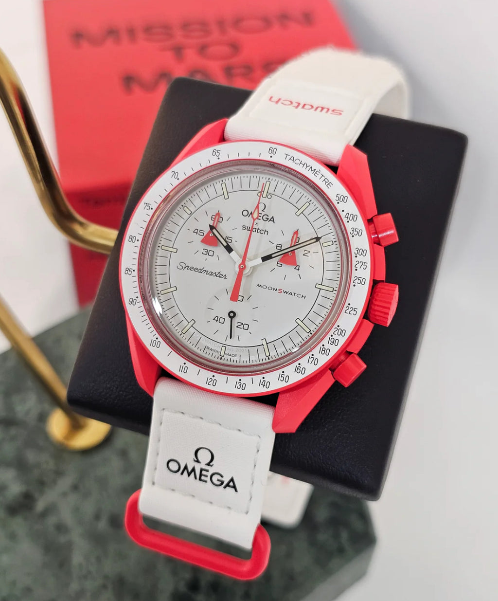 MOONSWATCH MISSION TO MARS - SWATCH X OMEGA BIOCERAMIC