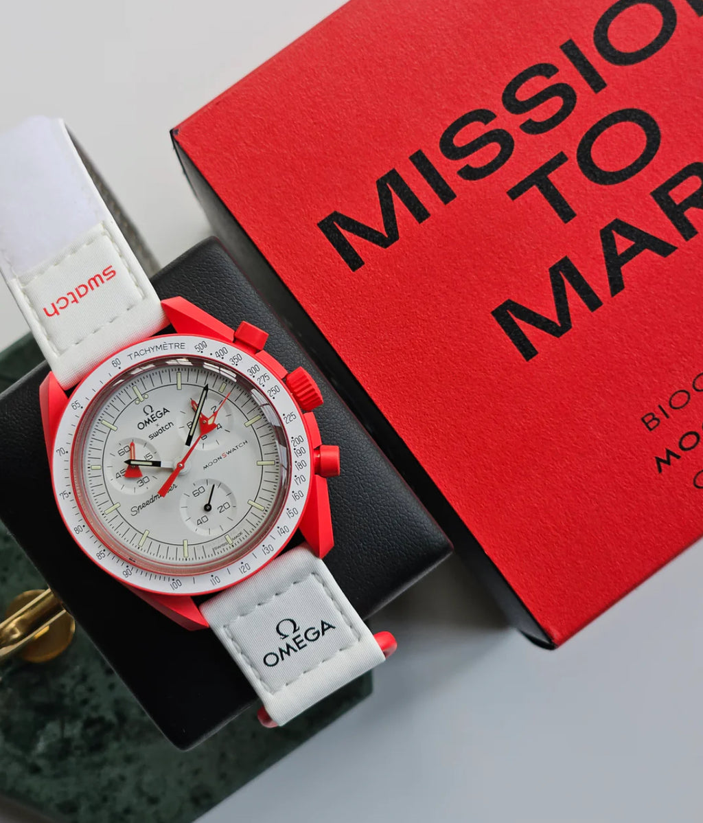 MOONSWATCH MISSION TO MARS - SWATCH X OMEGA BIOCERAMIC